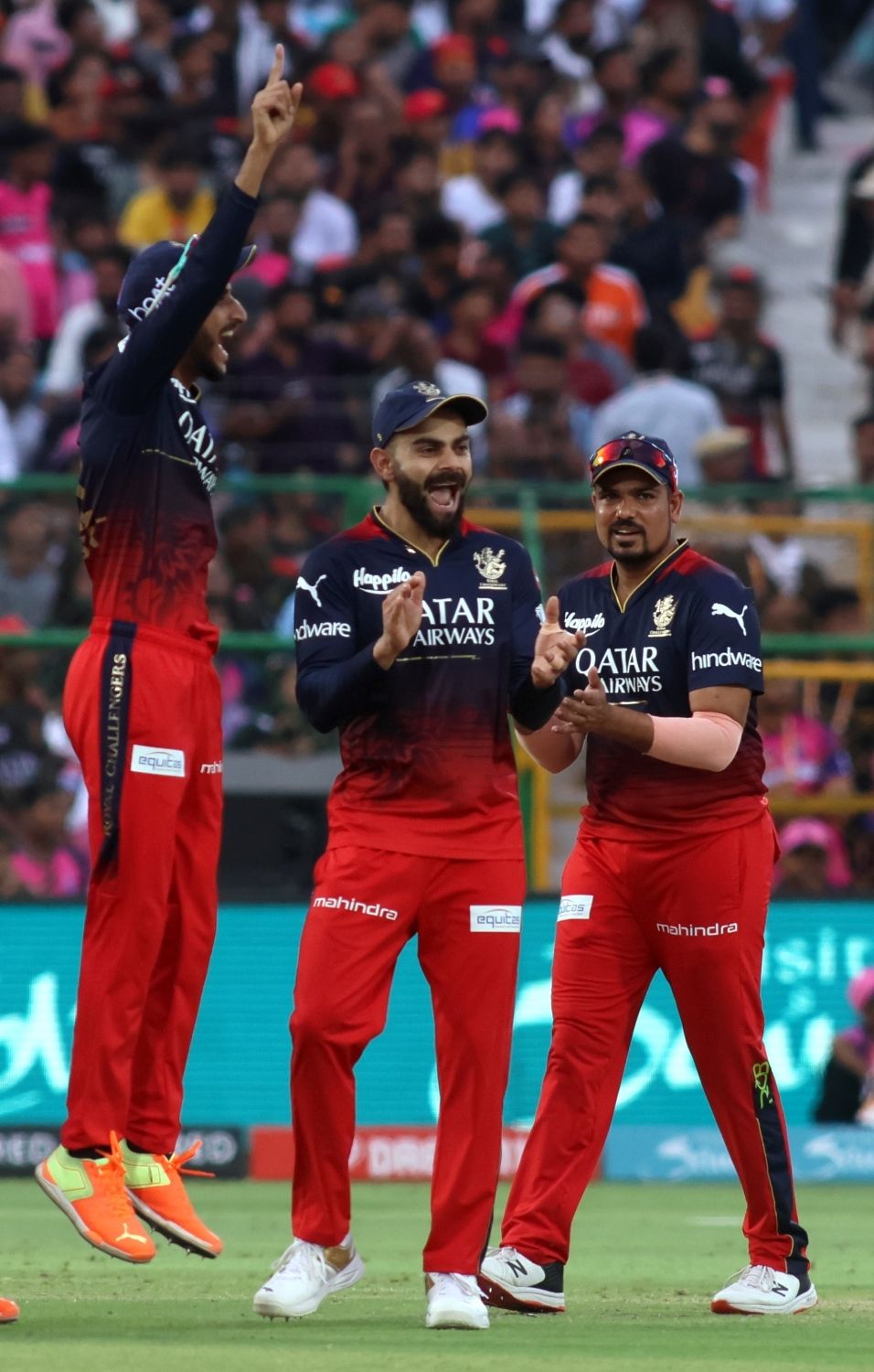 IPL 2023 RCB thumps RR by 112-run to keep playoffs hope alive (Ld) Indian News in New York Area