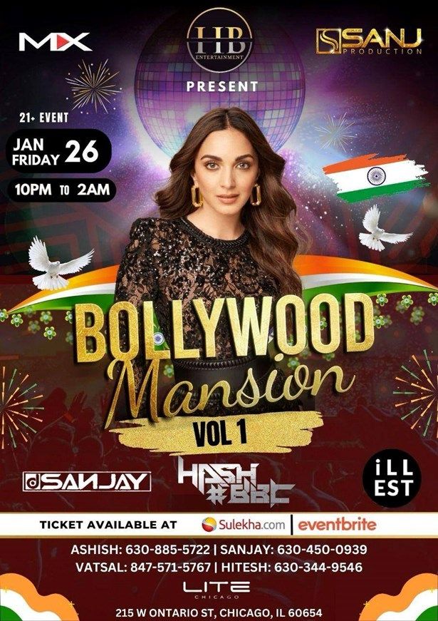 Bollywood Mansion Volume