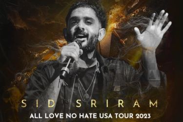Sid Sriram Live Concert In Chicago