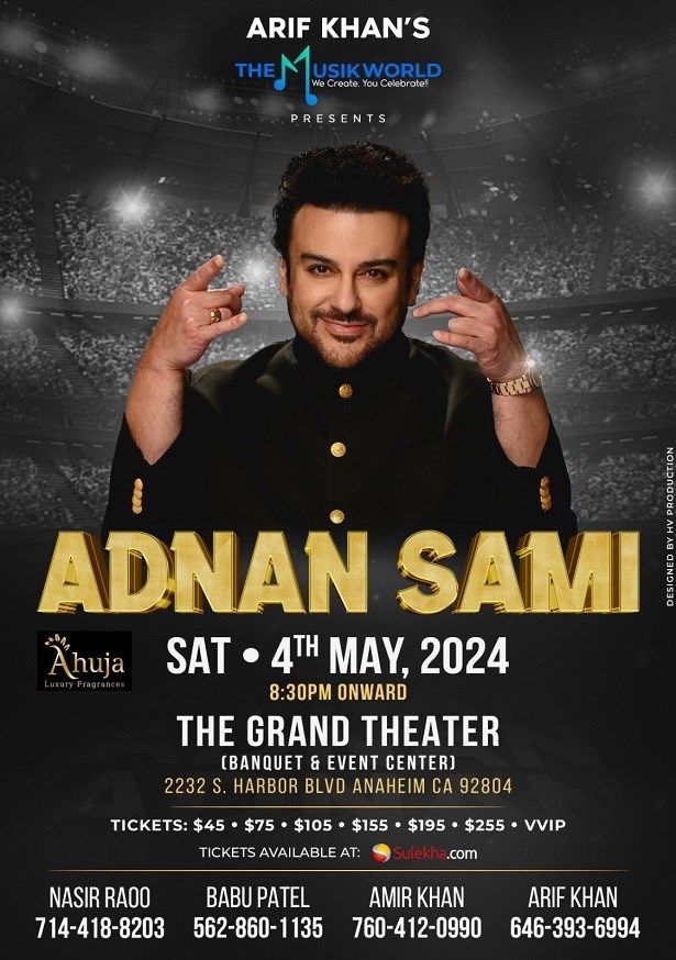Adnan Sami Live In Los Angeles 2024
