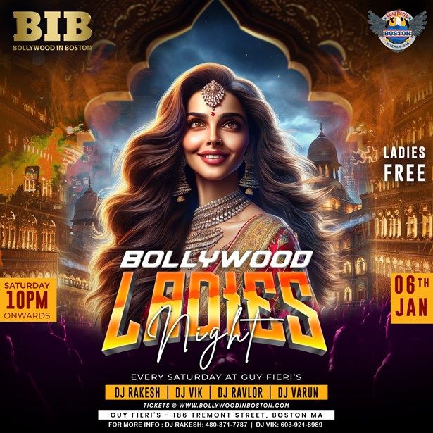Bollywood Saturdays (Ladies Night)