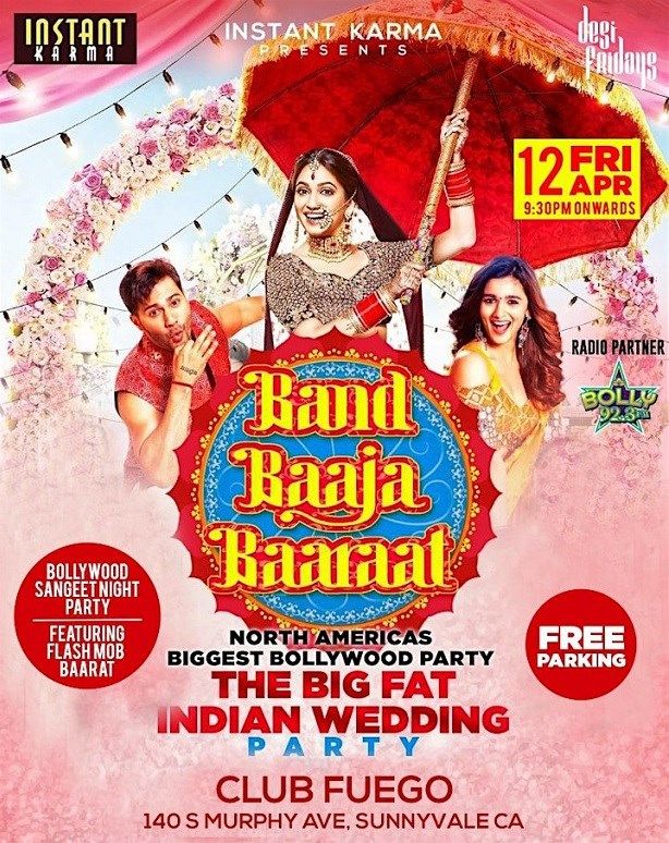 Bay Area Band Baaja Baarat Bollywood Party Featuring Bay Areas