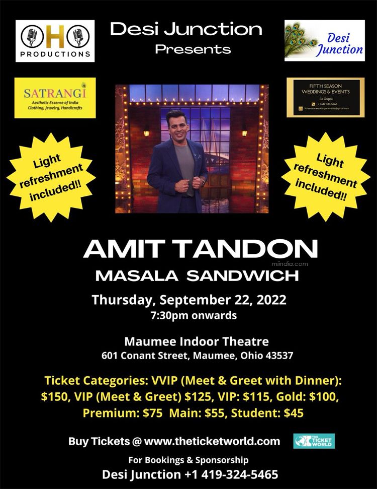 Amit Tandon Live Show In Ohio 