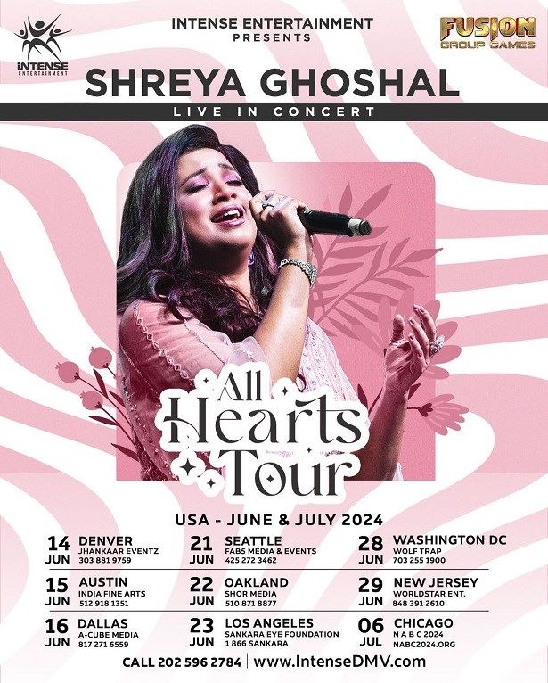 Shreya Ghoshal Live Concert In Washington