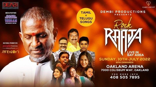 Rock With Raaja A Concert By Maestro Ilaiyaraaja Live In Bay Area