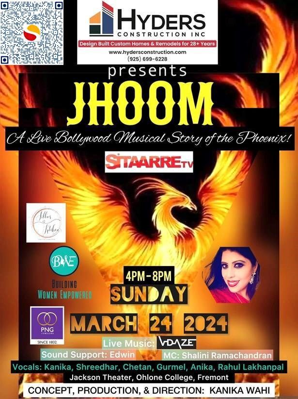 Jhoom  A Live Bollywood Musical Story Of The Phoenix
