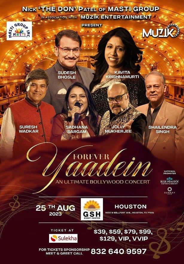 Forever Yaadein   An Ultimate Bollywood Musical Concert