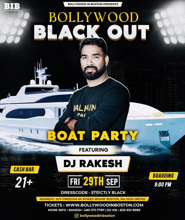 All Black - Bollywood Boat Party