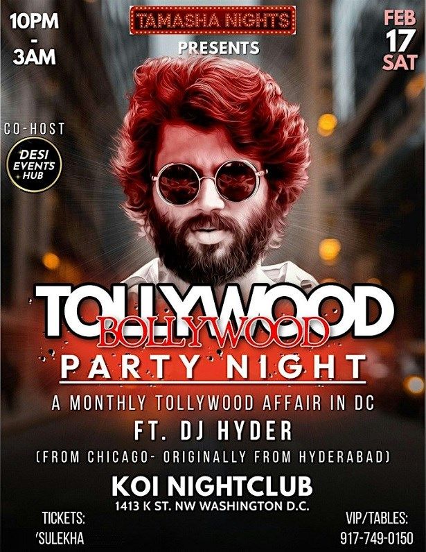 Tollywood Bollywood Night Party