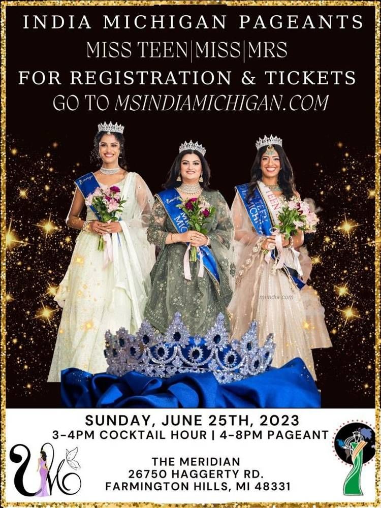 Ms India Michigan Pageants 2023