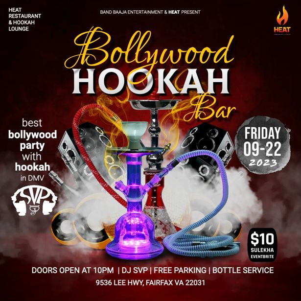 Bollywood Party With Hookah & Svp Dj