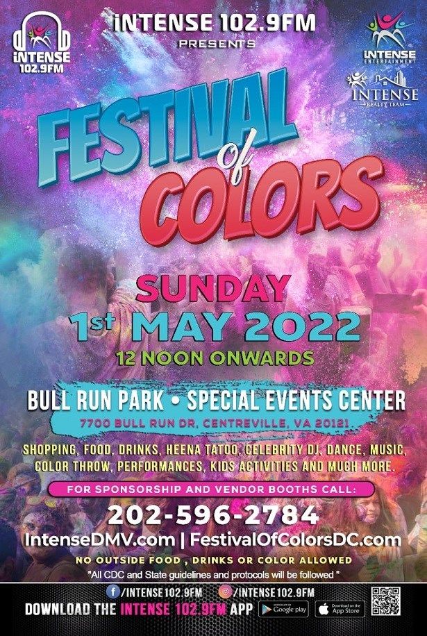 Festival Of Colors Holi DC