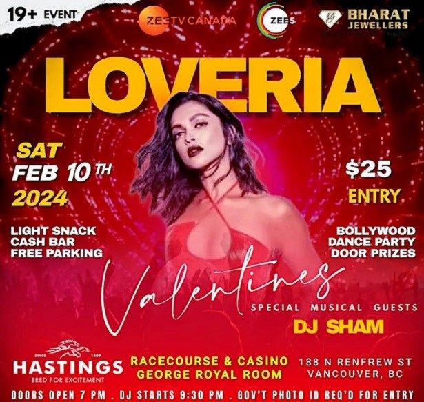 Loveria - Valentines Bollywood Dance Party