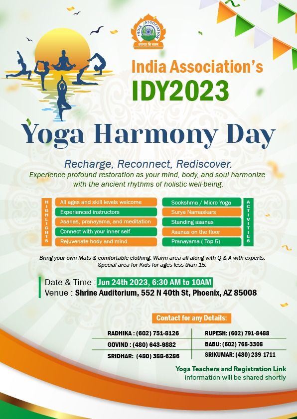 Yoga Harmony Day