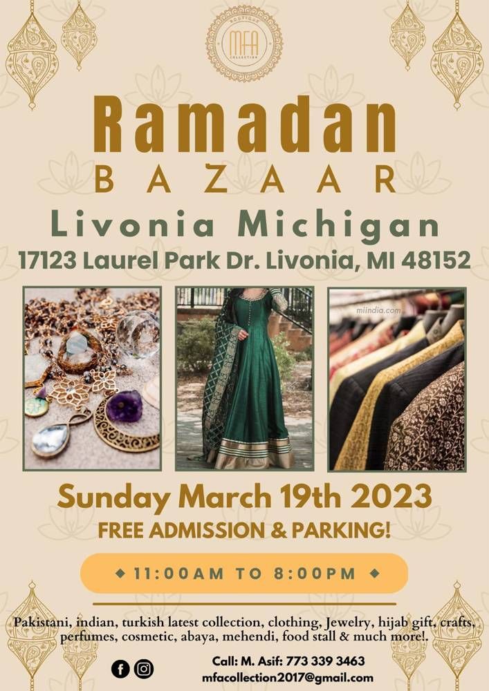 Ramadan Bazaar In Michigan