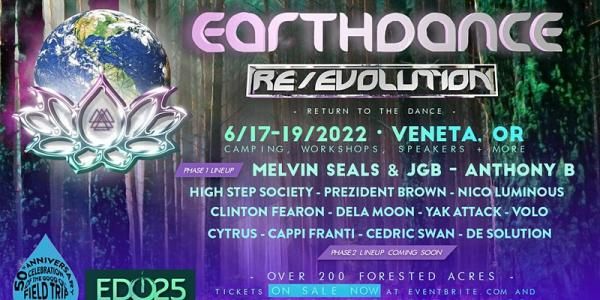  Earthdance: Re/Evolution - 3-Day Music and Camping Festival