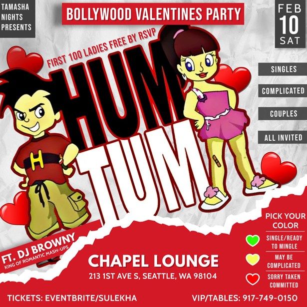 Seattle Bollywood Valentines Party