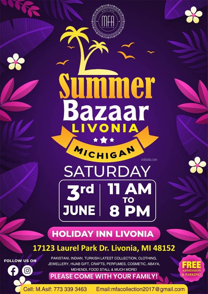 Summer Bazaar In Michigan