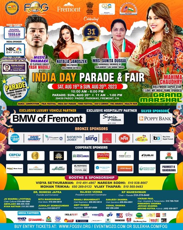 Fog India Day Parade And Fair