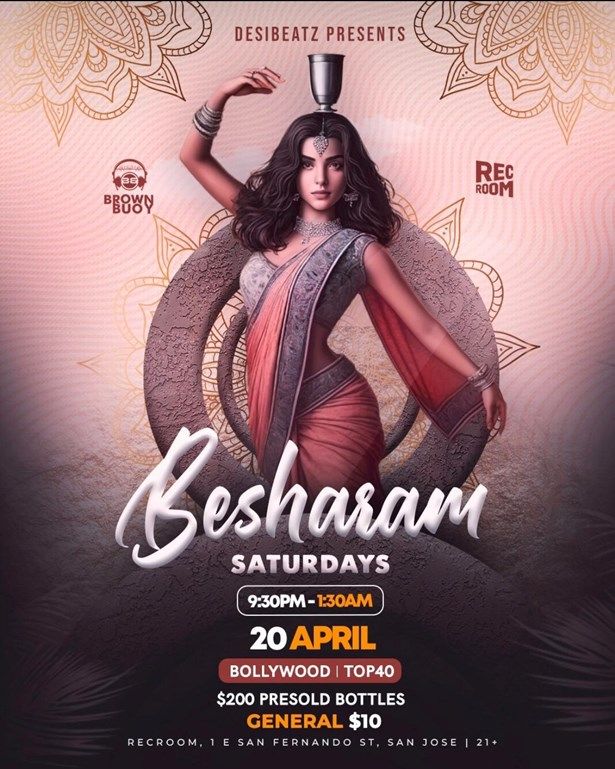 Besharam Saturdays  Bollywood Party