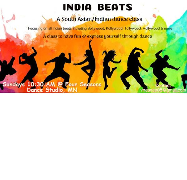 Indian Beats  South Asian Indian Dance Class