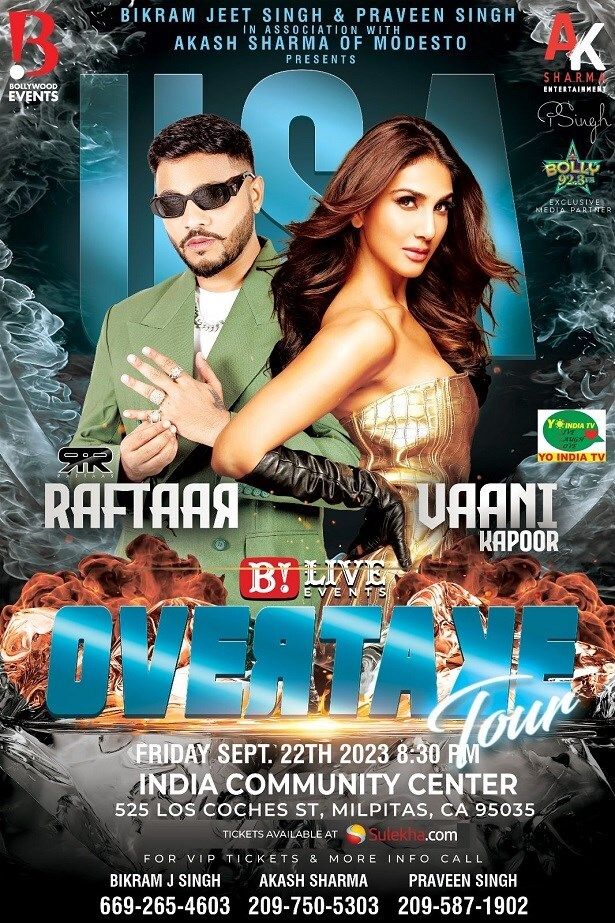 Over Take Tour With Raftaar And Vaani Kapoor