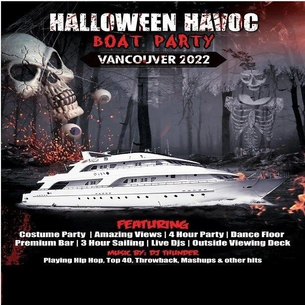 Halloween Havoc Boat Party Vancouver
