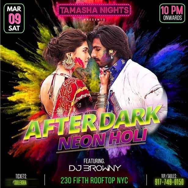 Desi Party, Neon Holi Edition