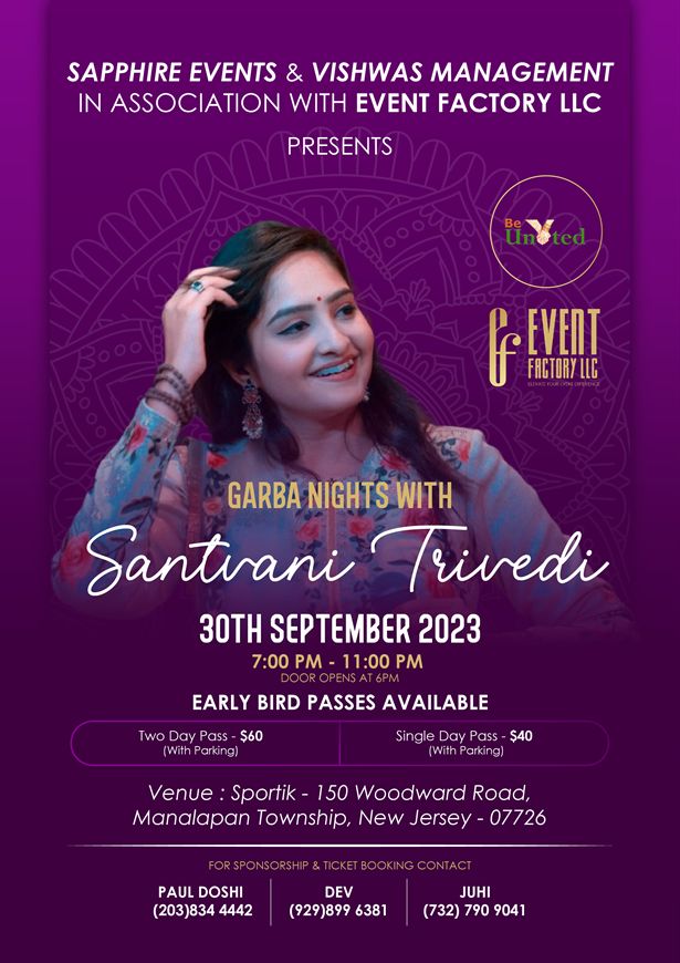 Garba Nights With Santvani Trivedi