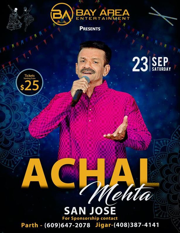 Achal Mehta Grand Garba Event 2023
