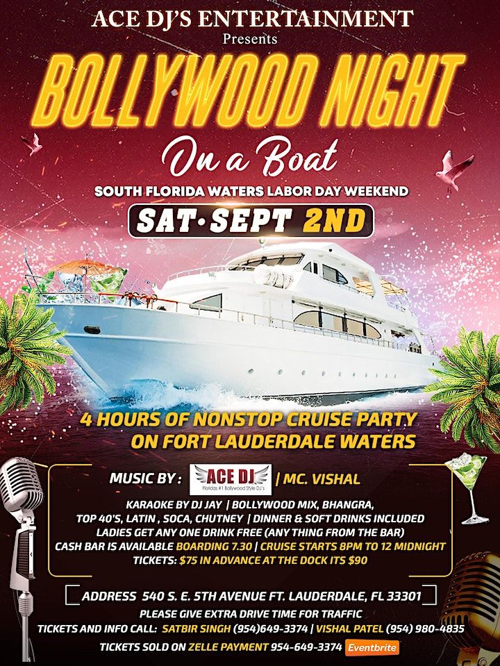 Valentine Night Bollywood Night On A Boat