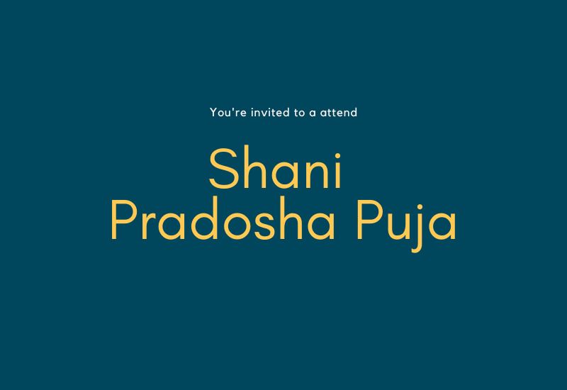 Shani Pradosha Puja