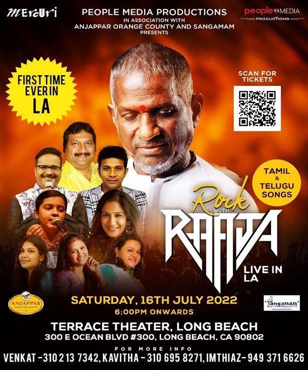 Rock With Raaja A Concert By Maestro Ilaiyaraaja Live In Los Angeles