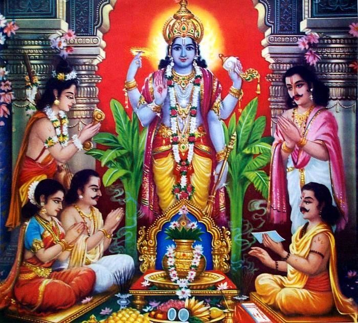 Group Sri Sathyanarayana Vratha Puja & Katha