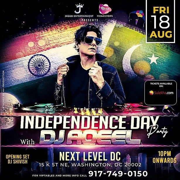 Bollywood Night With Dj Aqeel  Independence Day Special
