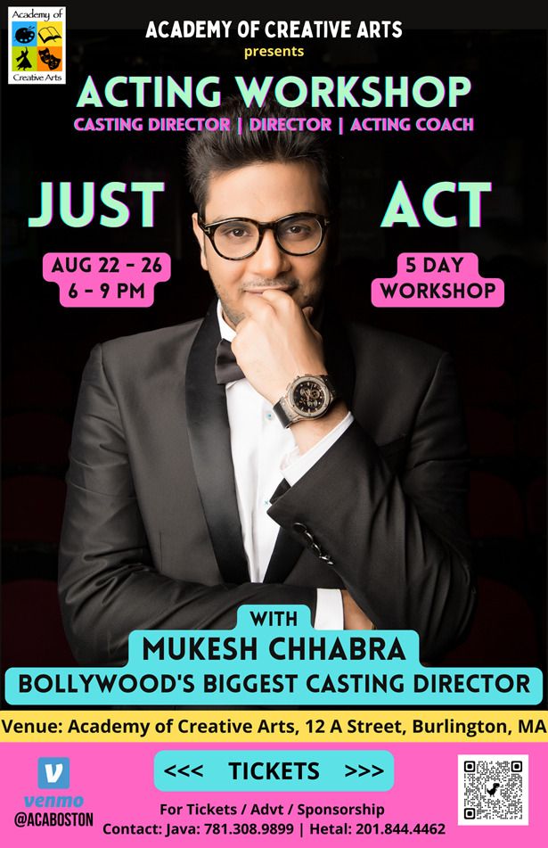 Juct Act Acting Workshop By Mukesh Chhabra