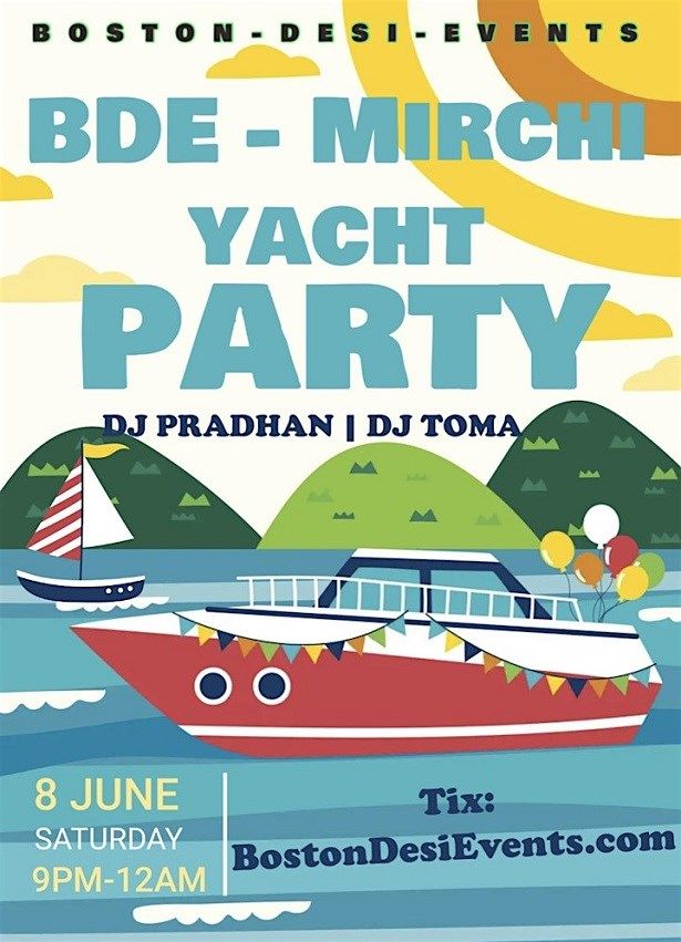 Bde Mirchi Boat Party Bollywood Bhangra