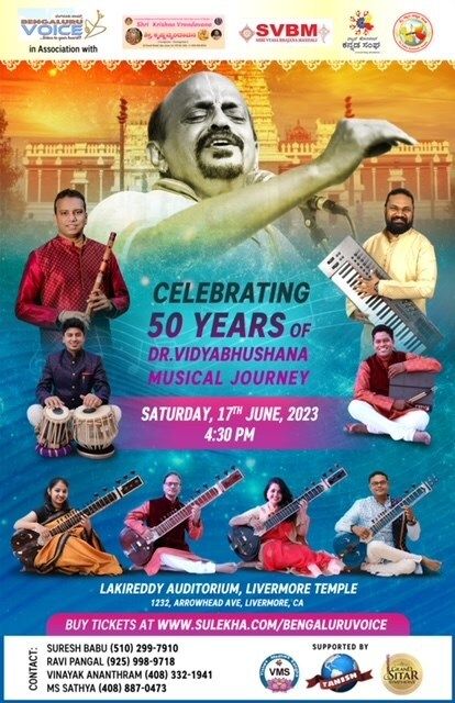 Bengaluru Voice Presents Dr. Vidyabhushanas Musical Symphony