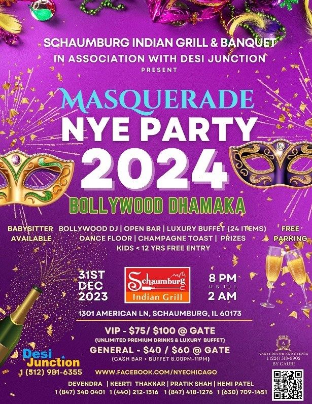 2024 New Years Eve Masquerade Party