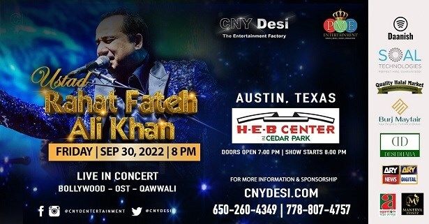 Rahat Fateali Khan Live In Austin