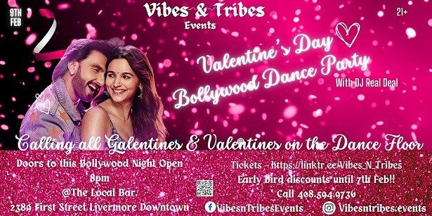 Valentine's Day Bollywood Dance Party