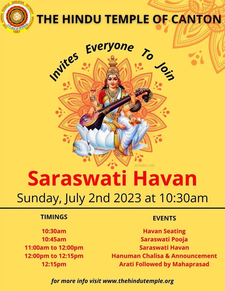 Saraswati Havan
