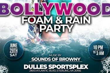 Bollywood Foam And Rain Party Sportsplex