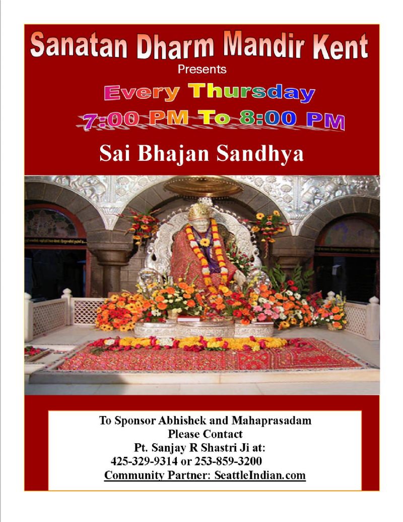 Sai Sandhya Every Thursday
