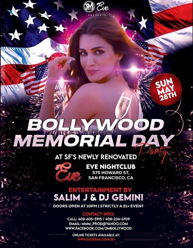 Bollywood Memorial Day Party