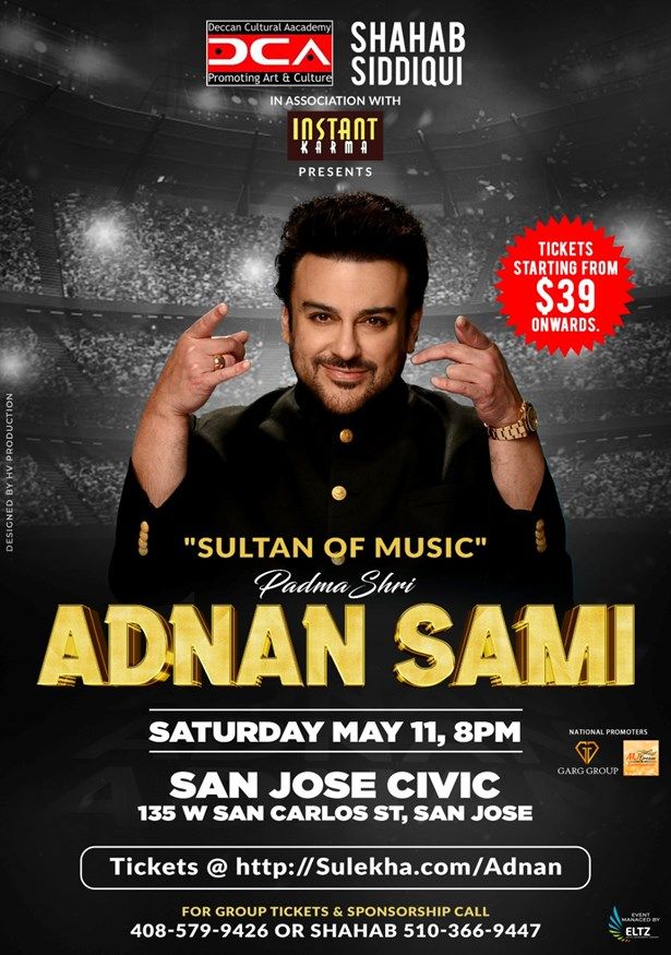 Sultan Of Music Padma Shri Adnan Sami
