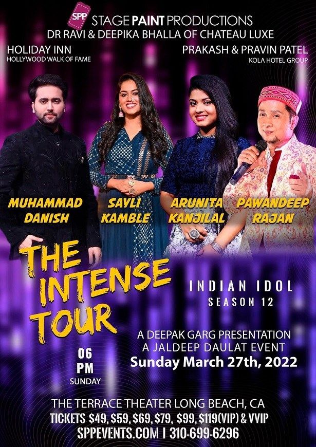 The Intense Tour Indian Idol 12 Los Angeles