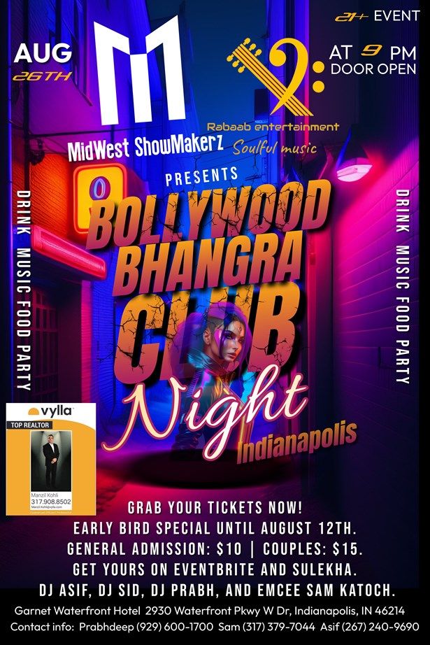 Bollywood Bhangra Club Night