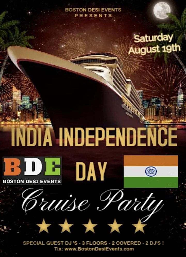 India Independence Day Cruise Party