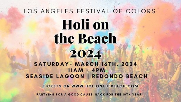 Holi On The Beach 2024